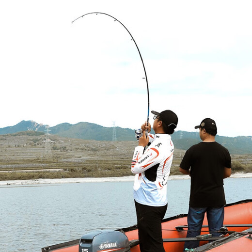 TAIGEK Tagaluya rod straight handle spinning wheel set light and hard fishing rod sea rod throwing rod carbon fishing rod set