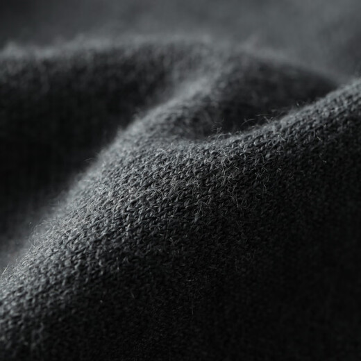 YOUNGOR wool cardigan men's wool blended sweater jacket soft, comfortable and warm dark gray VWHW619966CFA L 105cm