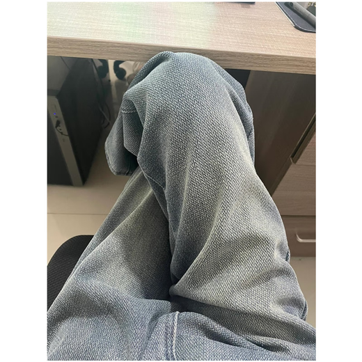 Poke Starry Sky Pattern Jeans Spring and Automne New American Brand Trendy Retro Retro-Legging Casual Pantalon Loose et Evergrande Long Pantal