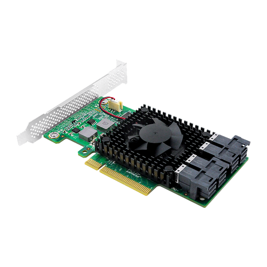 芯梦达（XINMONDA） PCIe扩展卡8口8643转8639 U.2固态硬盘转接卡RAID阵列卡 x8转4口SFF-8643 U.2 NVMe扩展卡 8643转8639 U.2扩展卡+高速数据线