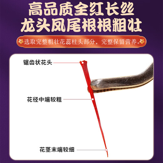 寻鲜藏北藏红花伊朗原产地进口女性养生滋补礼盒装 5克礼盒装产地严选