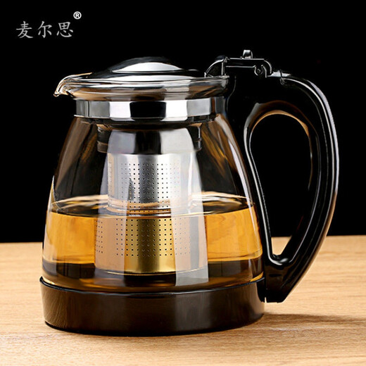 Chuge high-quality 2000ML teapot set single pot flower tea cup elegant cup teapot glass heat-resistant 2000ML single pot