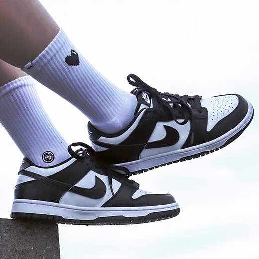 Nike Offizielle Website offizielle Männerschuhe Frauenschuhe Paar Sneakers Klassiker Schwarz-Weiß-Panda Dunk Nicht-Schlupf-Kee-Resistant Casual Board Schuhe DD1391-100 Männer/CW1590-100 Frauen 40 Frauen