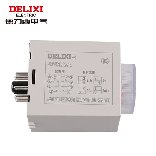 Electrical time relay power-on delay controller JSZ3A-B 1S/10S/60S/6M DC12V JSZ3A-A DC110v
