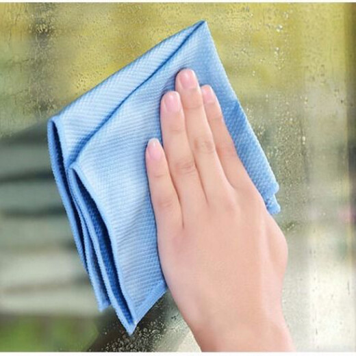Carole fish scale rag thickened and enlarged rag kitchen large dishwashing handkerchief glass scouring pad cleaning cloth hotel dishwashing 2 pieces 50*40cm
