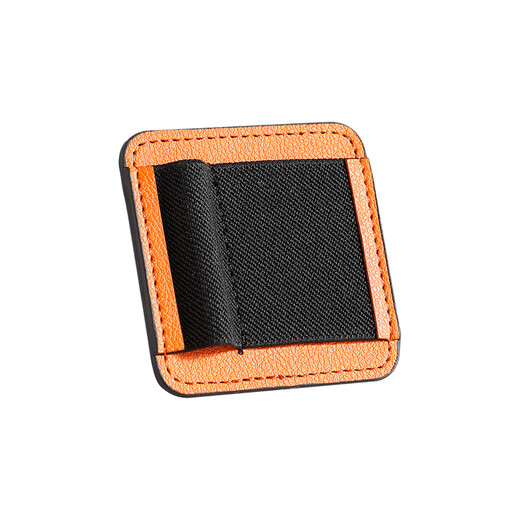 SHANLING Small Tail Magnetic Leather Case with Strong Magnetic Suction for Android and Apple Phones, Suitable for All Series of UA1-UA5 Products, Orange, Suitable for All Series of UA1-UA5 Products
