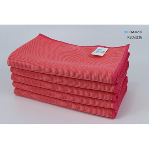 Dust-free towel, food factory, pharmaceutical factory, GMP workshop, strong water absorption, not easy to shed lint, dust-free rag, clean rag, white 30CMX40CM (single piece)