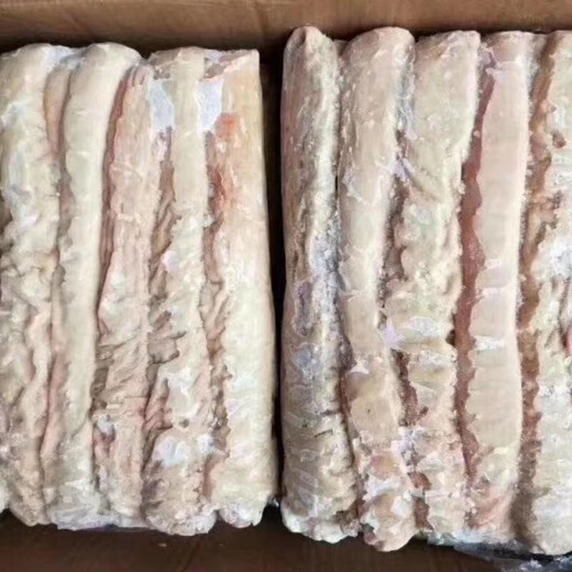 Clean, no-wash pig intestines, frozen high-quality fresh, oil-free pig intestines, chilled, high-quality large intestines, two plates, 10Jin, Jin is equal to 0.5kg, packed