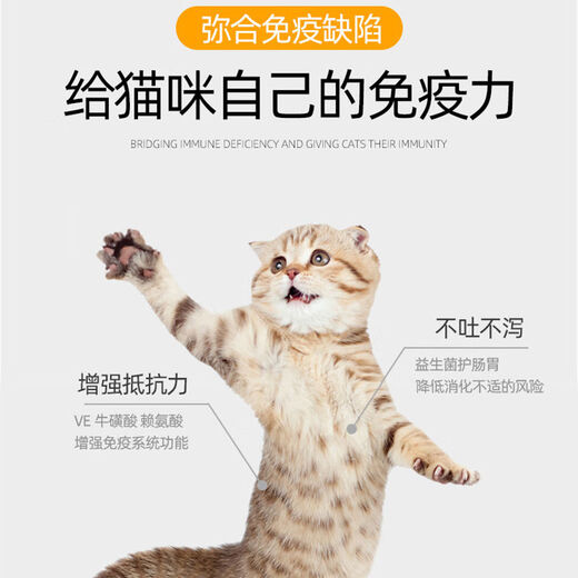 Laughing Pet Cat Food Freeze-dried Cat Food Kitten 0-12 Months Universal Indoor American and British Short Blue Cat Fish Flavor Nutritional Probiotics Adult Cat Food 12 Months and Over 3Jin Jin equals 0.5kg _bag