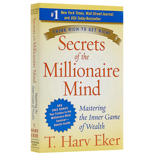 有钱人想的和你不一样 英文原版 Secrets of the Millionaire Mind