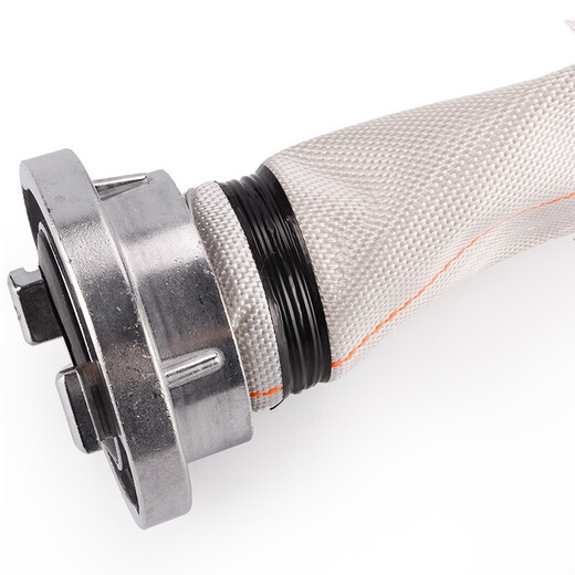 Tuoyu fire hose Sanjiang Fire 8-65-20 high pressure and wear-resistant rubber type 8 65mm (2.5 inches) 20 meters water hose + buckle + water gun 8-65-20 rubber (water hose + buckle)