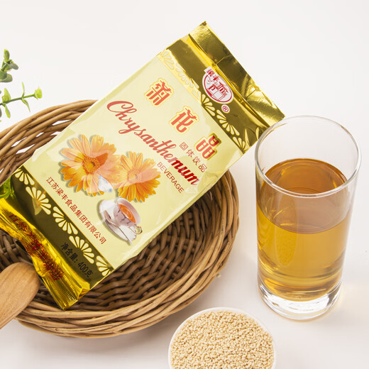 Liangfeng Chrysanthemum Crystal Granules Solid Granules Powder Drink 400g Bag Sour Plum Crystal Drink 680g Bag Chrysanthemum Crystal One Pack 400g