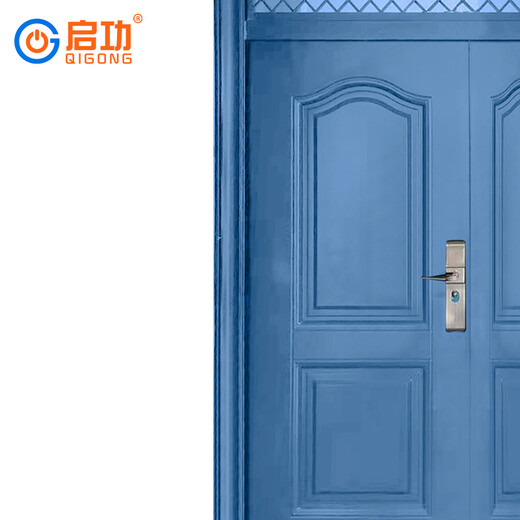 启功防盗门锌合金防盗门入户子母门单位住宅民房安全防盗门QG-FDM7650