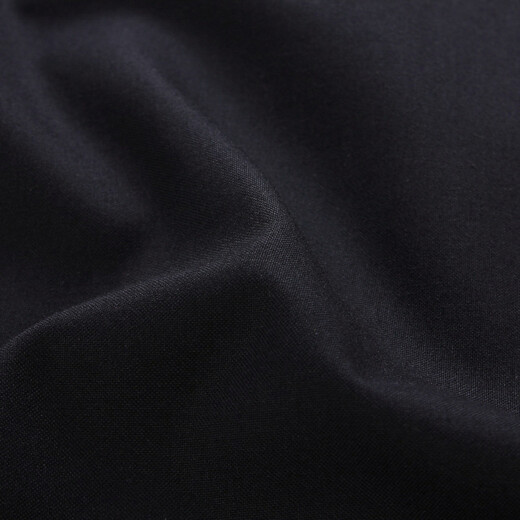 YOUNGOR long-sleeved shirt men's plain DP no-iron shirt pure cotton fabric anti-wrinkle flat and easy to care for new product GLDP16384AJA black 42