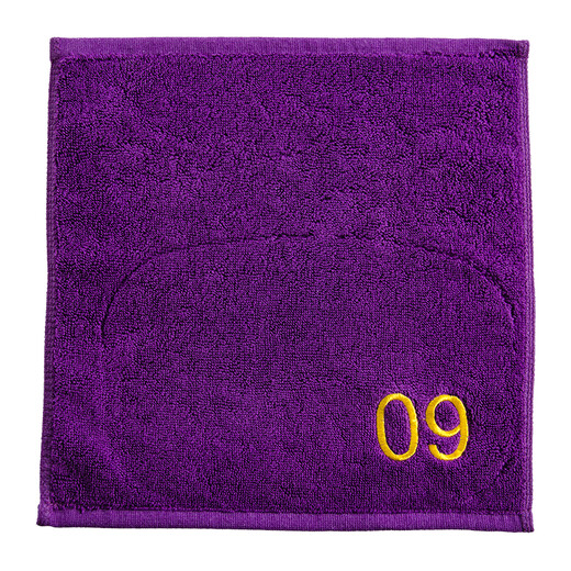 Full strength 4d kitchen special towel numbered square towel pure cotton custom logo printing cotton hotel management rag gray (pure cotton with numbers) 30x30cm