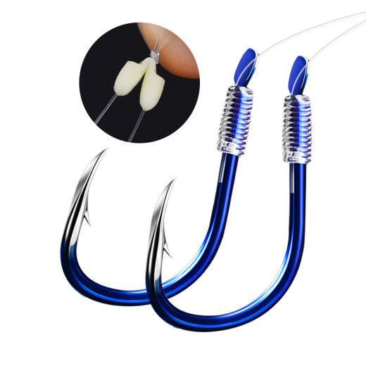 Zhenyou (Grsaed) fishhook tied finished sub-line double hook line set Taiwan fishing line main line sub-line Iseni barbed No. 5.0