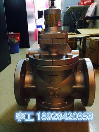 Imported steam pressure reducing valve Japan Yoshitake pressure reducing valve GP-1000 piston pressure reducing valve pressure regulating valve DN50