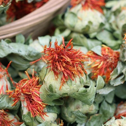 文枝西藏藏红花红花果泡水红花茶红花头茶整朵500克(一斤) 西藏红花果2500克(5斤)