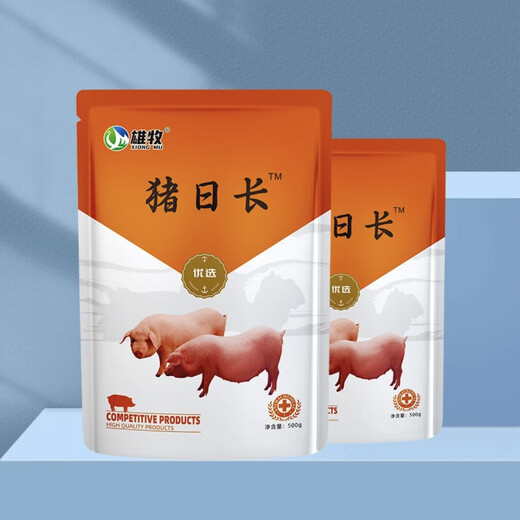 Male grazing pig day lengthening fattening pig fattening and weight gain promotion pig feed additive large pig premix piglet concentrated feed Lanyuan Liankang Blue Ear Ring Swine Fever 6 sets