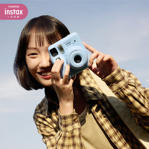 Fuji (FUJIFILM) instant mini se/7 mini12 camera one-time imaging travel instant camera birthday gift Mini Se purple (ready in stock) official standard