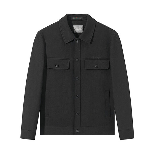 Qipai Lapel Waffle Jacket Men's Autumn and Winter Fashionable, Casual, Comfortable and Versatile Men's Work Jacket