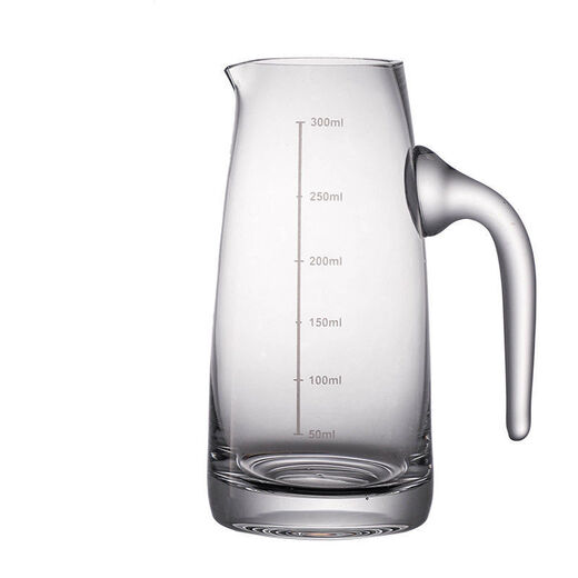 He Jiagong white wine dispenser thickened glass flask household small teapot foreign wine red wine decanter restaurant small wine glass seven-character pot 1000ml (with scale) 1000ml