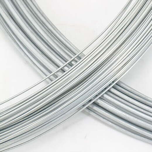 Bingyu Galvanized Iron Wire Industrial Construction Site Construction Wire Bundling Wire Tie No. 12 Thick 2.8mm 5kg Long About 103 Meters/Roll BYT-202