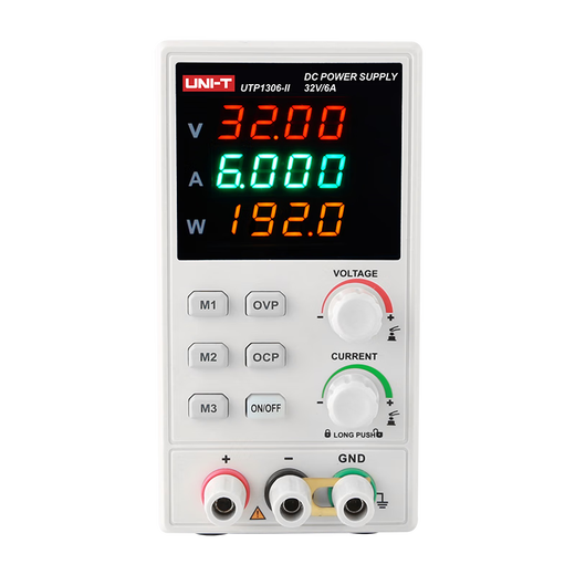 Unilide UTP1306-II switching type DC regulated power supply digital display 32V/6A mobile phone repair power supply adjustable power supply
