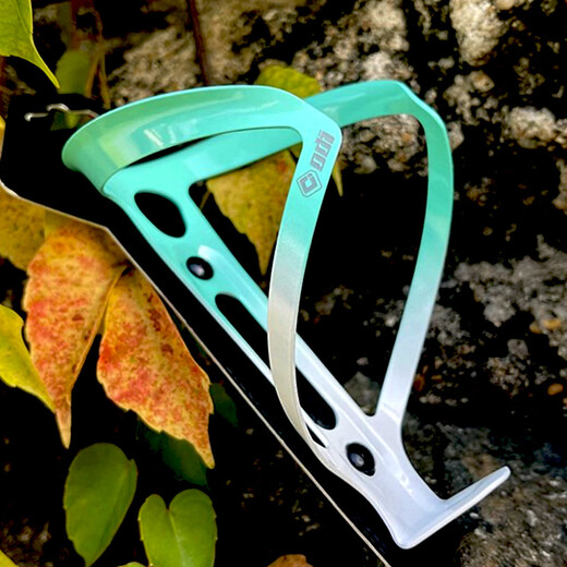 LISMODI Mountain Road Bike Water Bottle Cage Aluminum Alloy Ultra Light Gradient Water Cup Rack Cycling Sports Cycling Equipment Ultra Light 19g Bianchi White Gradient With Aluminum Alloy
