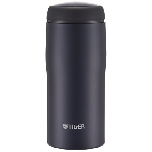 TIGER stainless steel thermal insulation cup original imported men's and women's water cup MJA-B036-ANT hidden black 360ML