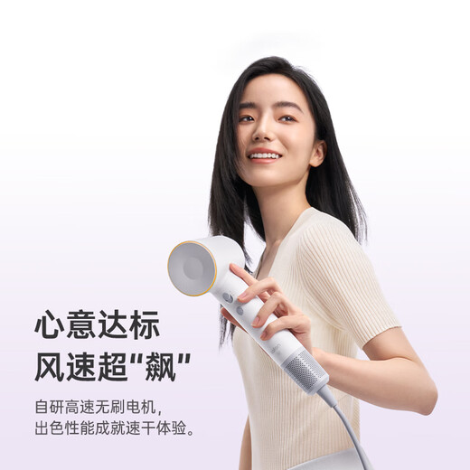 Laifen High Speed Hair Dryer Heart Lock SE Gift Box Household Hair Dryer High Wind Will Not Damage Hair Low Noise Hair Dryer Birthday Valentine's Day Gift White