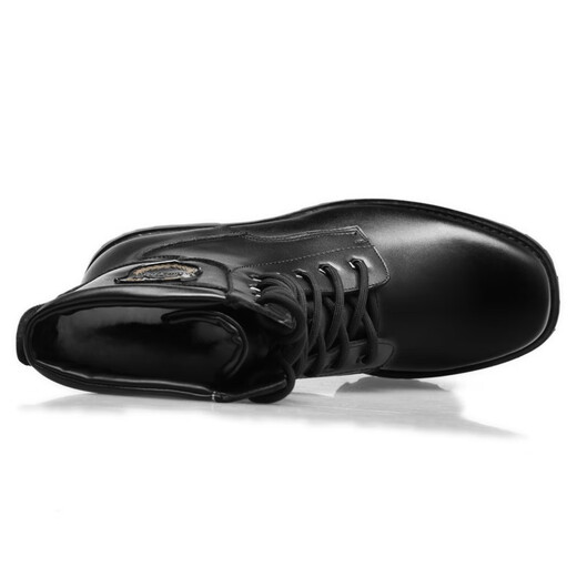 Cruiser 3513 Herrenstiefel, spezielle Arbeitsstiefel im Freien, Lederstiefel, Herren Winter plus Samt -Baumwollschuhe, Kampfstiefel, 3527C Pelzstiefel, Black 41