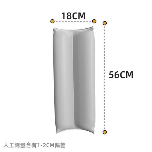 Guanlilang Bed Rail Bed Guardrail Baby Anti-fall Anti-fall Baby Bedside Anti-seam Soft Pack Anti-collision Pillow Universal Accessories Simple Gray High Elasticity Anti-collision