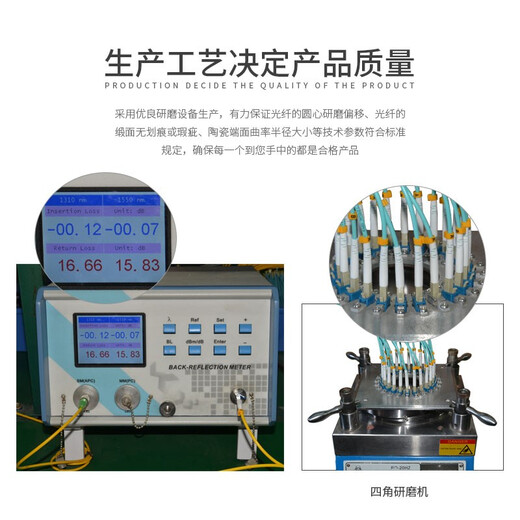 EB-LINK 电信级工程铠装光纤跳线单模单纤1芯室内机房铠甲尾纤防鼠咬跳钎金属加强钢丝 LC-FC单模单芯 80米