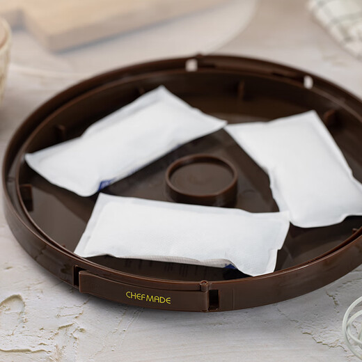 Xuechu Cake Box 6-8 inch transparent birthday cake packaging box, snack packaging, take-out crisper box, free ice bag