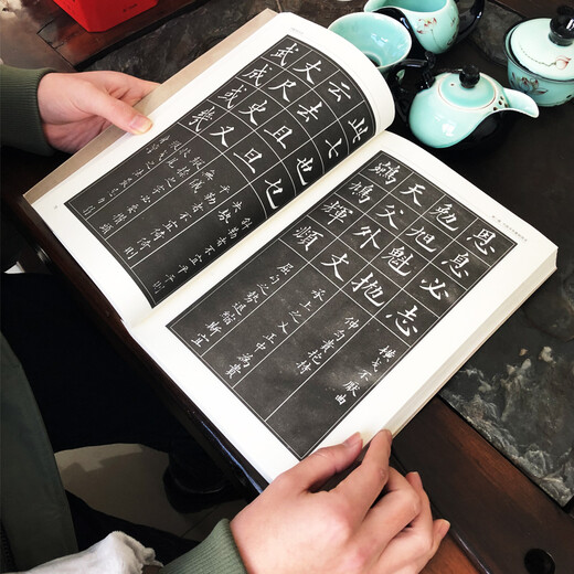 Official genuine Chinese calligraphy encyclopedia, brush calligraphy tutorial, Yan Zhenqing, Ouyang Xun, Zhao Mengfu, regular script, running script, cursive seal, official script, brush calligraphy, stele calligraphy, regular script, wild cursive script, large and small seals, Cao Quan stele calligraphy, brush calligraphy introductory textbook book, Chinese calligraphy encyclopedia