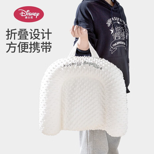 Disney (Disney) crib-in-bed bed for newborns to sleep, anti-jumping and vomiting, uterine bionic bed, sleeping safety artifact, cute pink (105*53cm)