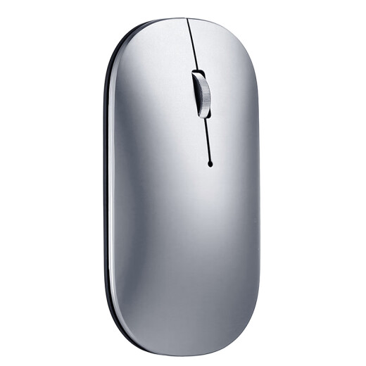 Lenovo mouse wireless mouse Bluetooth mouse Xiaoxin Air2 Bluetooth wireless mouse portable office mouse desktop notebook mouse Glacier Silver