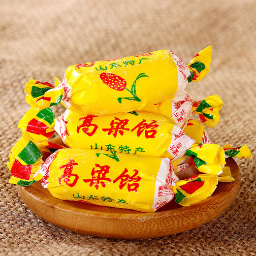 Lijihe Shandong specialty local specialty Lijihe sorghum starch candy authentic brushed sorghum Yi Jinan specialty Qingdao specialty 600g starch candy (with 4 flavors) 1 bag