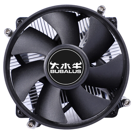 BUBALUS L9 CPU air-cooled radiator (supports INTEL1150/1156/1200/i7/i9/platform/9CM fan/copper-inlaid heat sink/pre-coated silicone grease/hydraulic bearing)