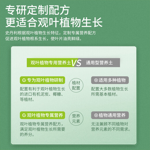 Stanley special nutrient soil for foliage and green plants, indoor potted plants, universal soil, bonsai planting, peat soil for green plants 10L