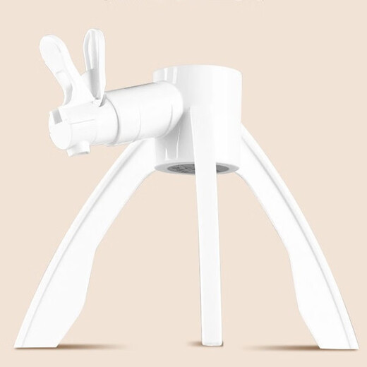 Jimeng bottled water triangle stand 5 liter mineral water stand simple water dispenser bottled water inverted fish farming stand white (1 piece)