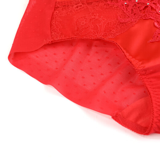 Admiration underwear women's underwear Zhenmei low-waist animal year triangle underwear AM223191 red 165
