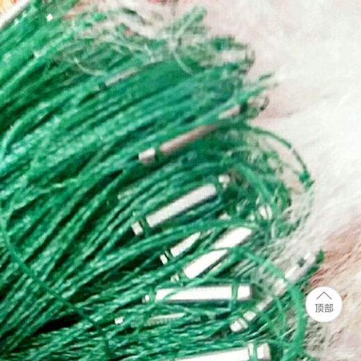 Vinoa wire mesh fishing net three-layer carp and silver carp large fish net three-layer sunken net single layer small white strip hanging fish net three-layer sunken net 4 fingers 30 meters long 1.2 meters high