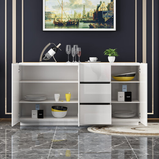 Anya painted sideboard wine cabinet simple modern multifunctional tea cabinet living room storage cabinet kitchen cupboard cabinet Shirley 782