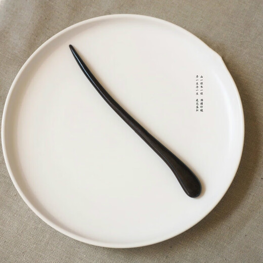 Meng Junchen handmade cheongsam, daily modern hairpin, green sandalwood imitation pearl, small fresh gardenia, green sandalwood plain hairpin