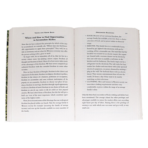 思考致富 英文原版 Think and Grow Rich 拿破仑希尔 人格心理学 经管畅销书 成功学 搭成功法则全书 思考快与慢