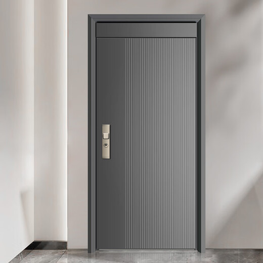 
Yaodun Class A security door entrance door Smart security door entrance door Household door Ultra full-size concealed hinge Mechanical lock 2250*1050