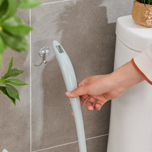 Youjia Liangpin toilet brush set wall-mounted toilet brush toilet long-handled cleaning brush without dead ends with base