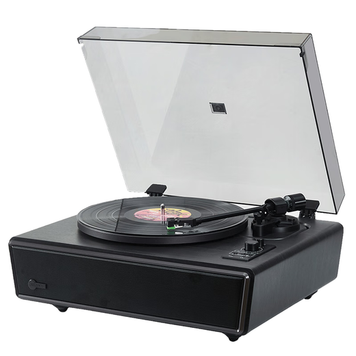 ARKROCKETHuygens Huygens Bluetooth vinyl record player retro LP record player gramophone record player audio living room ornaments birthday gift walnut grain color moving magnetic cartridge black walnut color